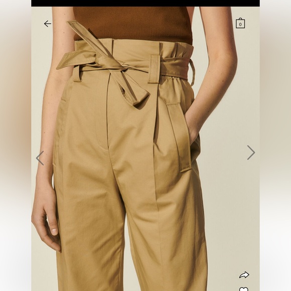 SANDRO  Paris pants MSRP $280.00 - Picture 3 of 8